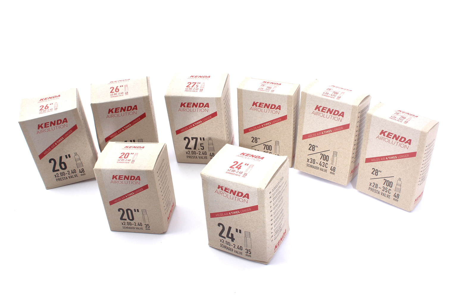 Bicycle tube KENDA Airolution 28 Inch / 700 x 28-35C FV
