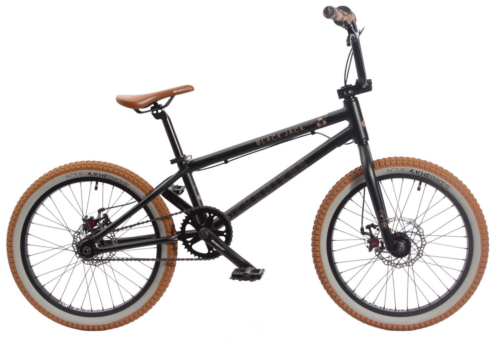 BMX Bike Aluminum KHE BLACK JACK DISC AL 20 inch 10kg