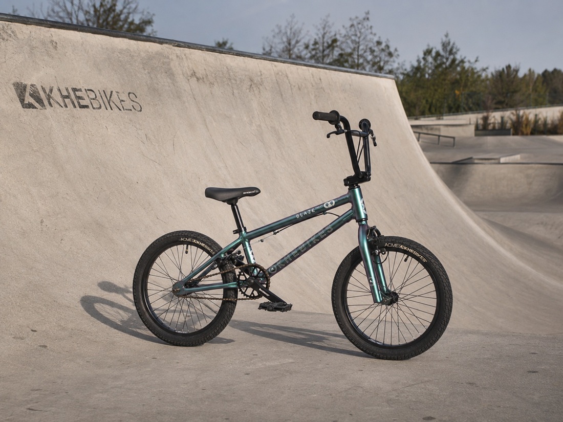 BMX Bike Aluminum KHE BLAZE AL 18 inch 20.5lbs