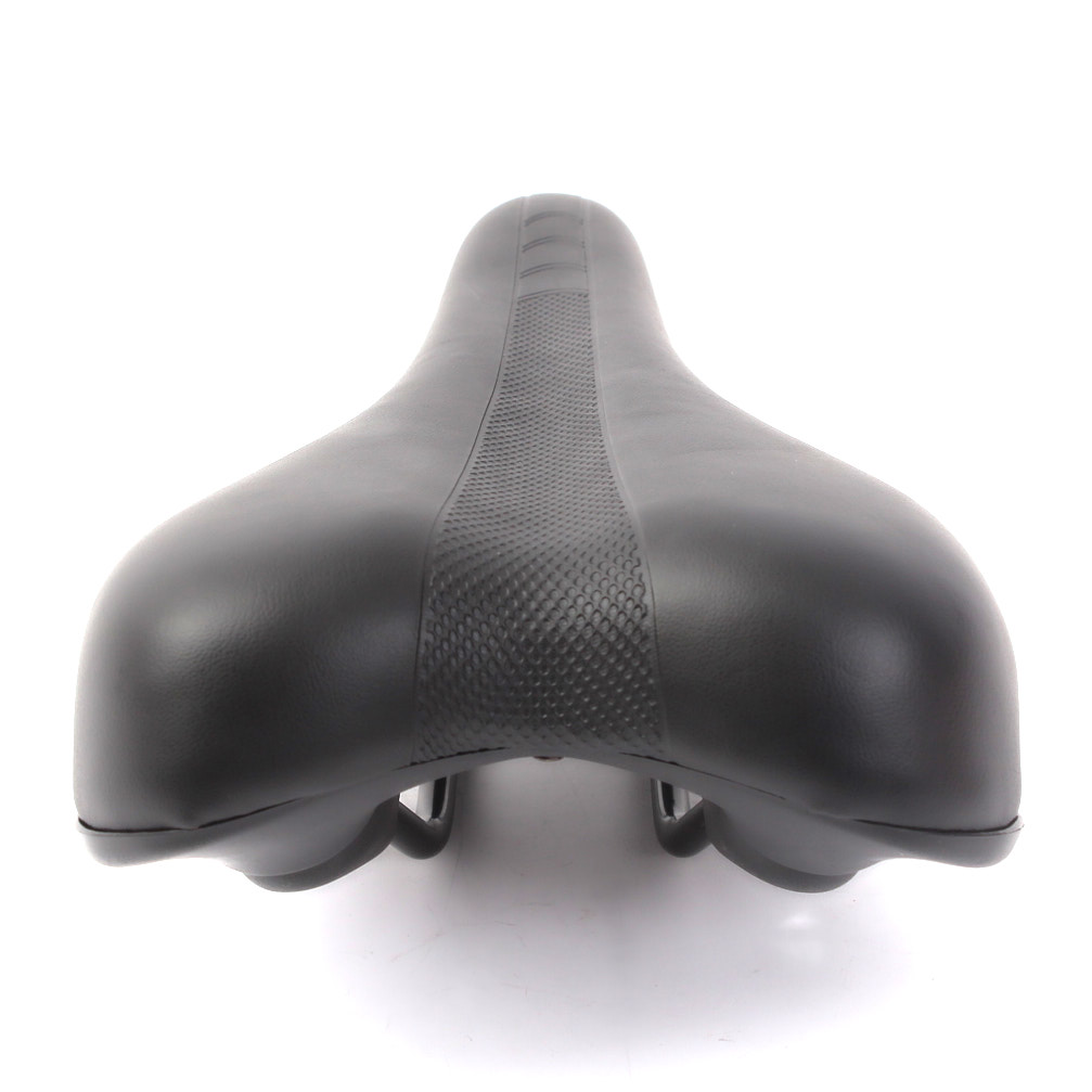 BMX/MTB Sattel in Schwarz von hinten