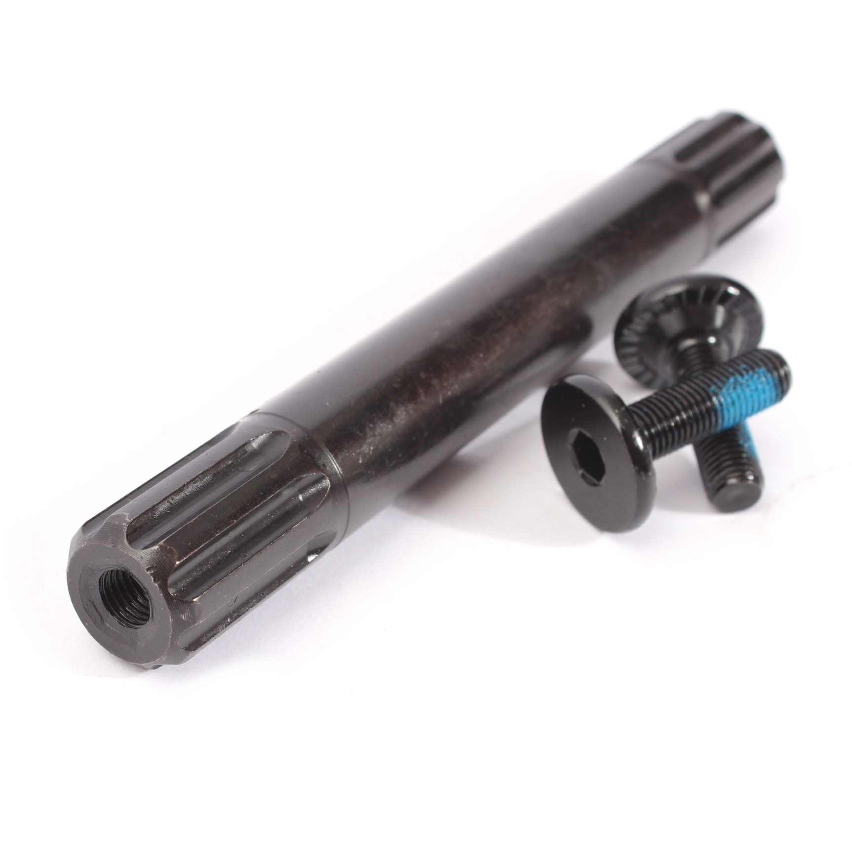 BMX Achse von KHE in Schwarz