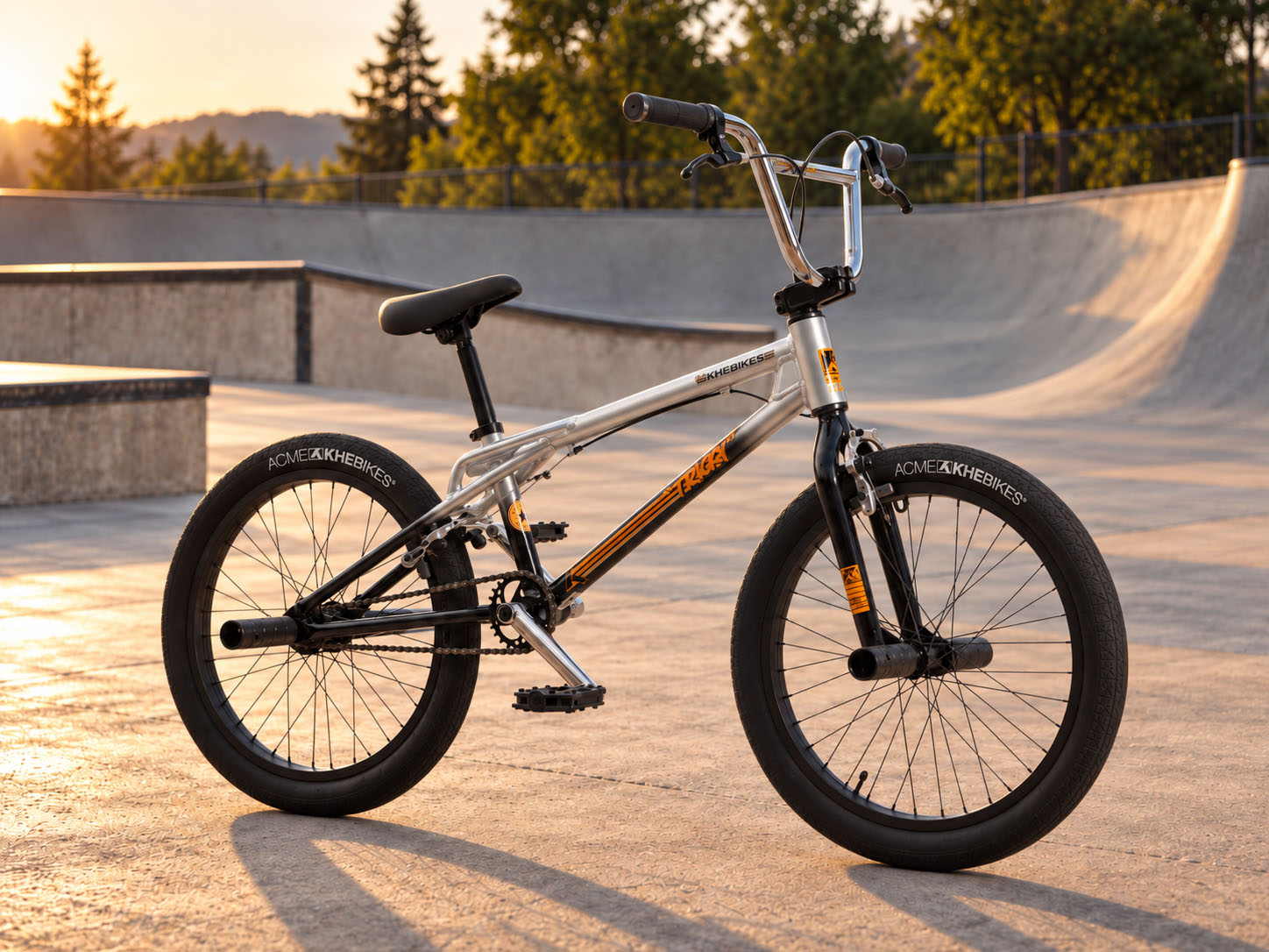 Aluminum BMX bike KHE TRICKY FC AL 20 inch 11 kg