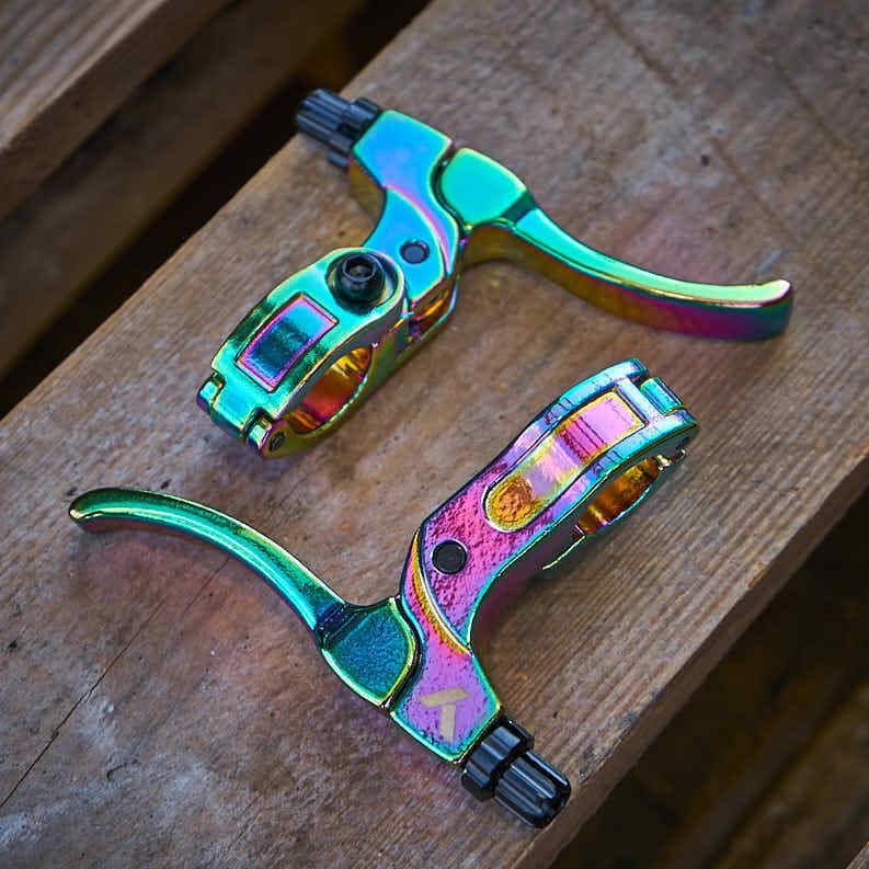 Rechter und Linker Oil Slick Bremshebel