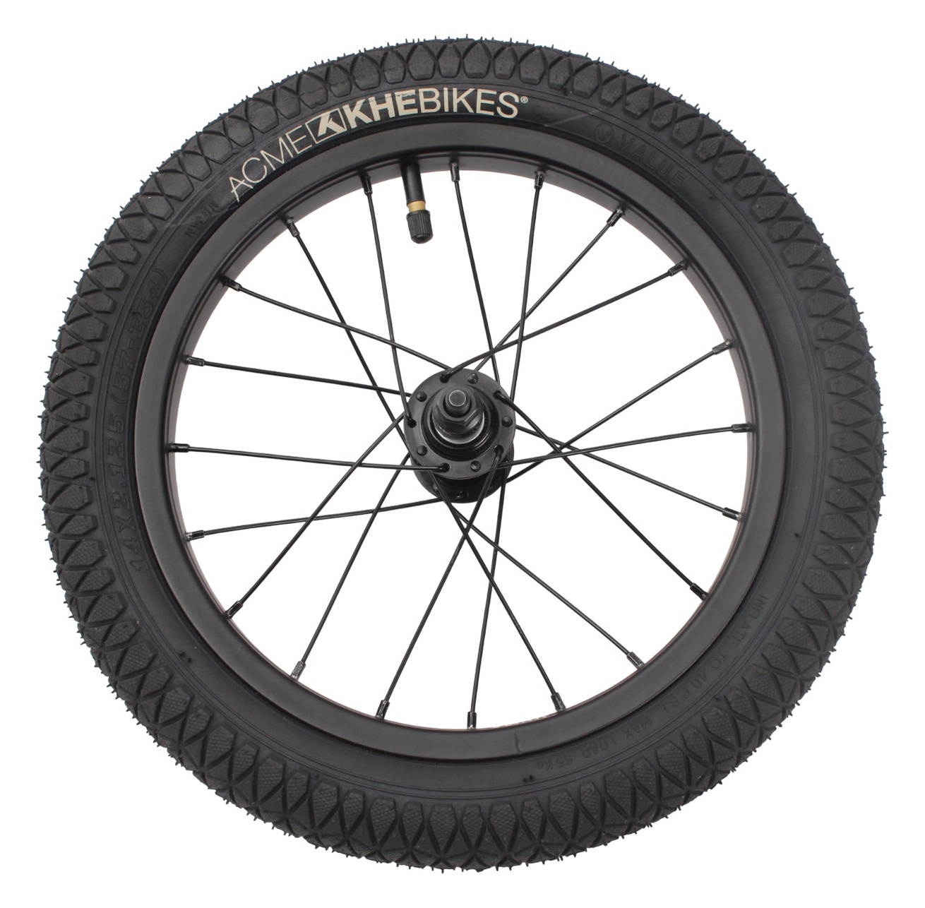 BMX tire KHE ACME 14 inches x 2.125 inches black