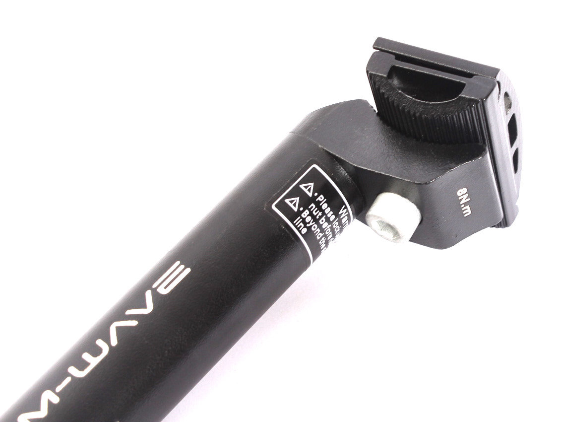 BMX patent seat post M-WAVE 27.2mm x 350mm