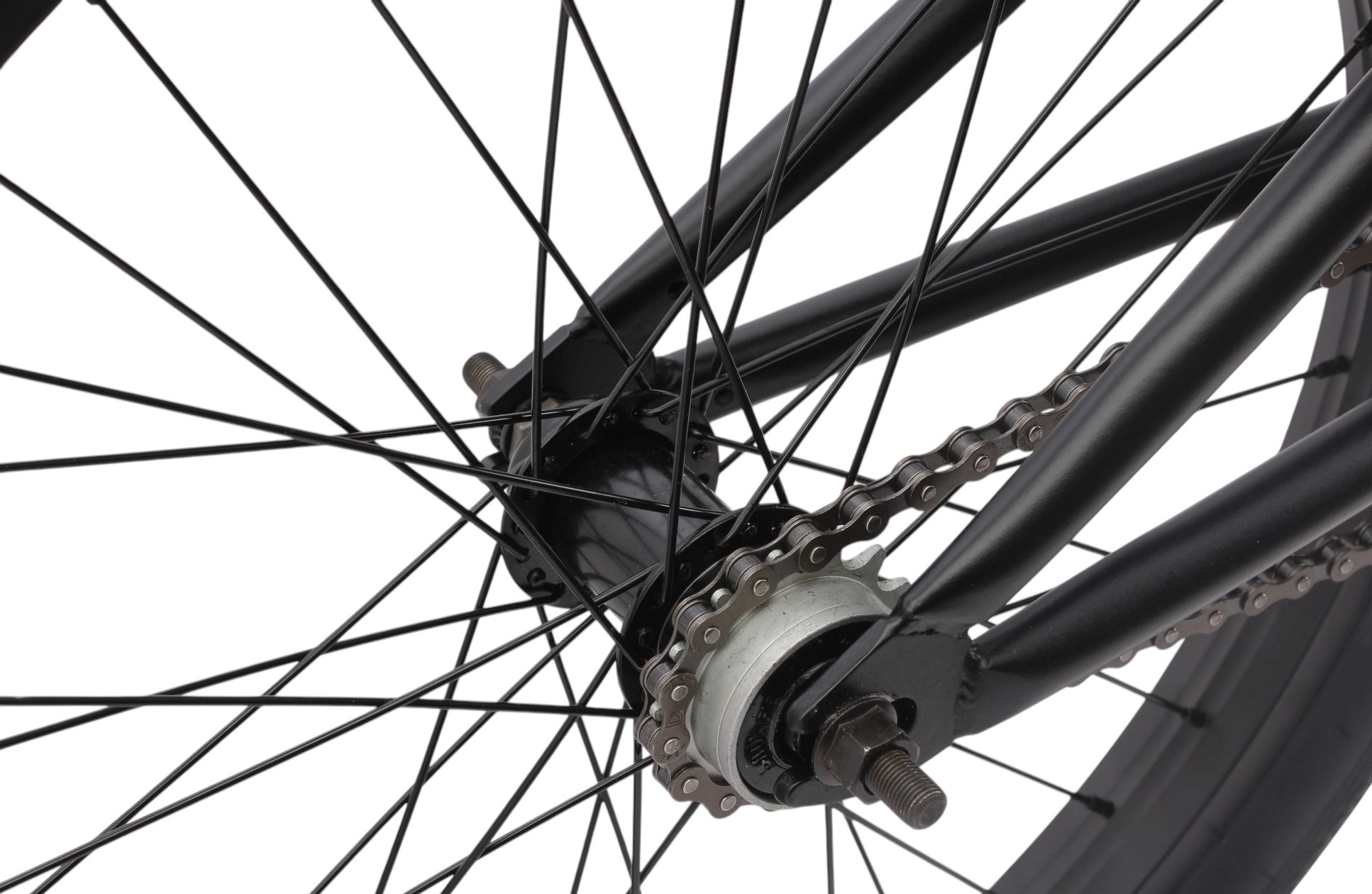 BMX bike KHE PARK 20 inch 24.5 lbs black