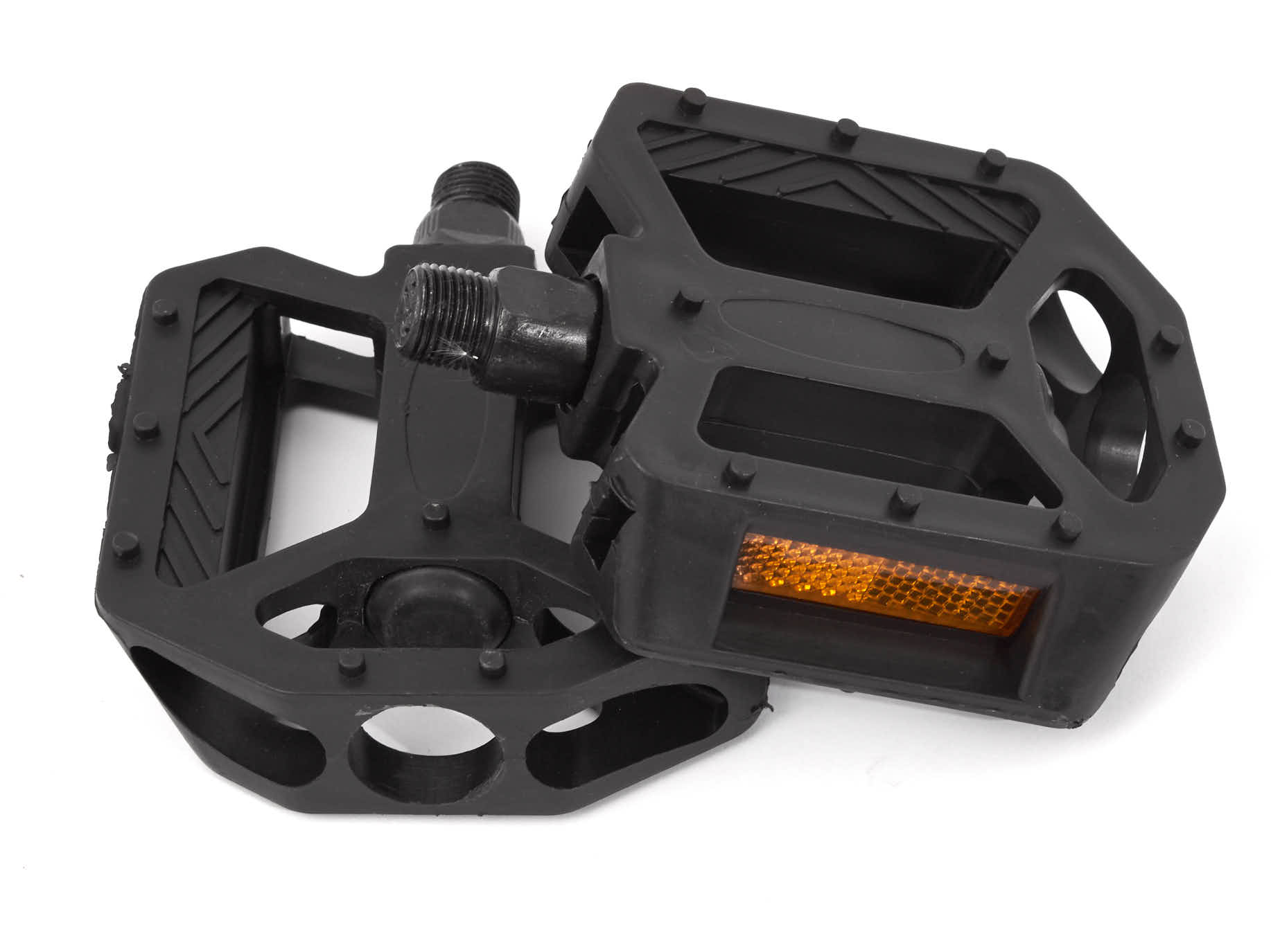 Schwarze 9/16" BMX Pedale von KHE