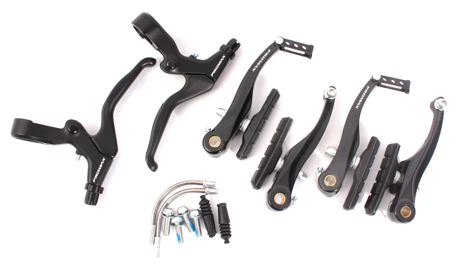 BMX V-brake set with brake lever KHE PROMAX