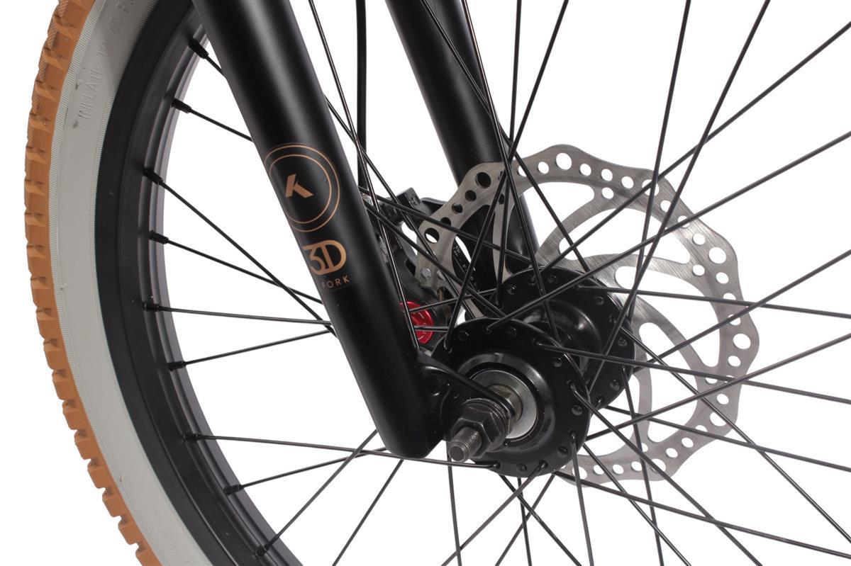 Outlet N3: BMX Bike Aluminum KHE BLACK JACK DISC AL 20 inch 10kg