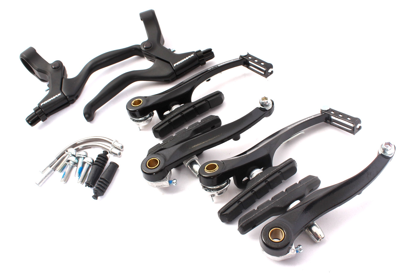 BMX V-brake set with brake lever KHE PROMAX