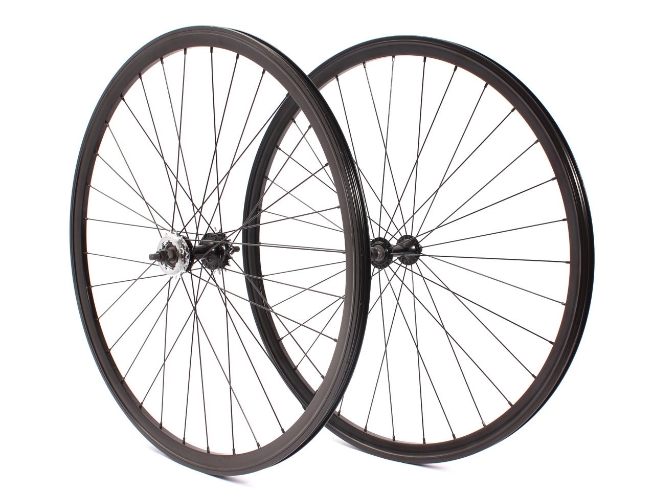 FIXIE Laufradsatz von KHE in Schwarz