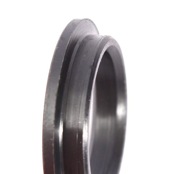 5,5mm Dicker Kettenblattadapter von der Seite 5,5mm Dicker Kettenblattadapter in Schwarz