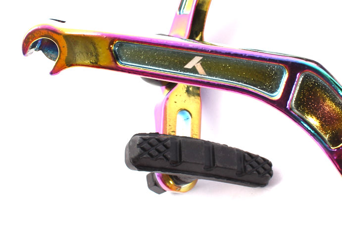 Oil Slick U-Bremsen Arm mit schwarzem Bremsschuh