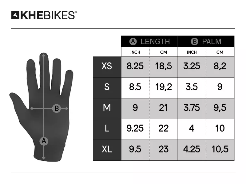BMX Gloves KHE 4130 L