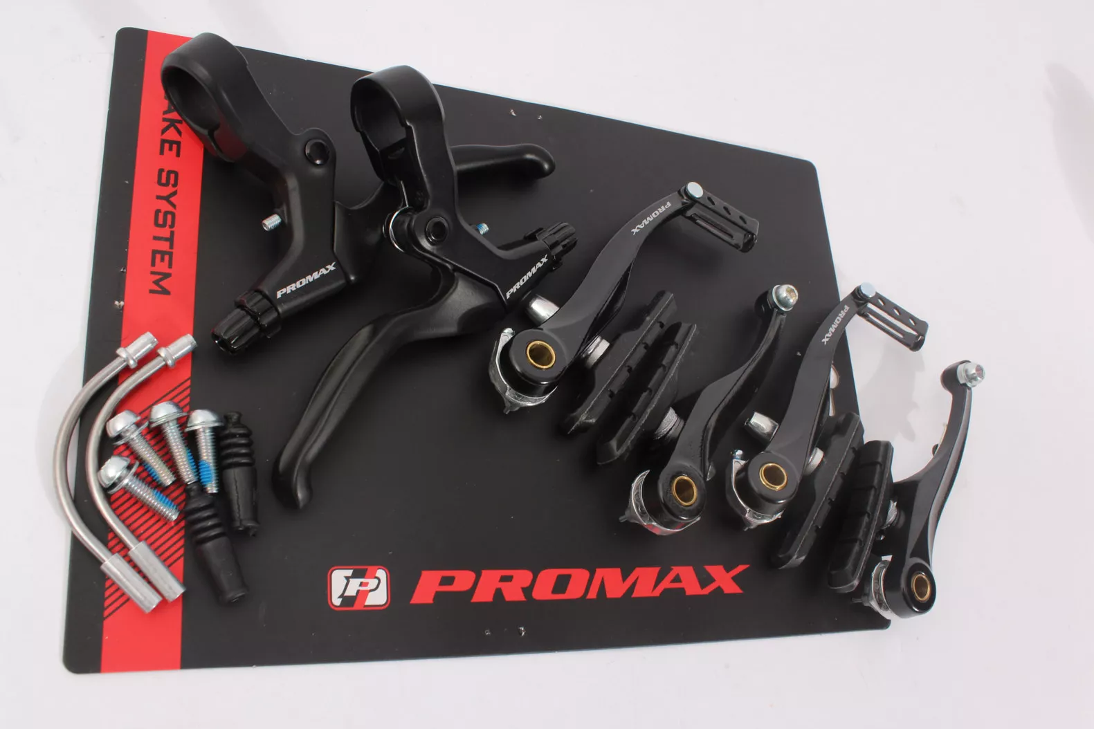 BMX V-brake set with brake lever KHE PROMAX