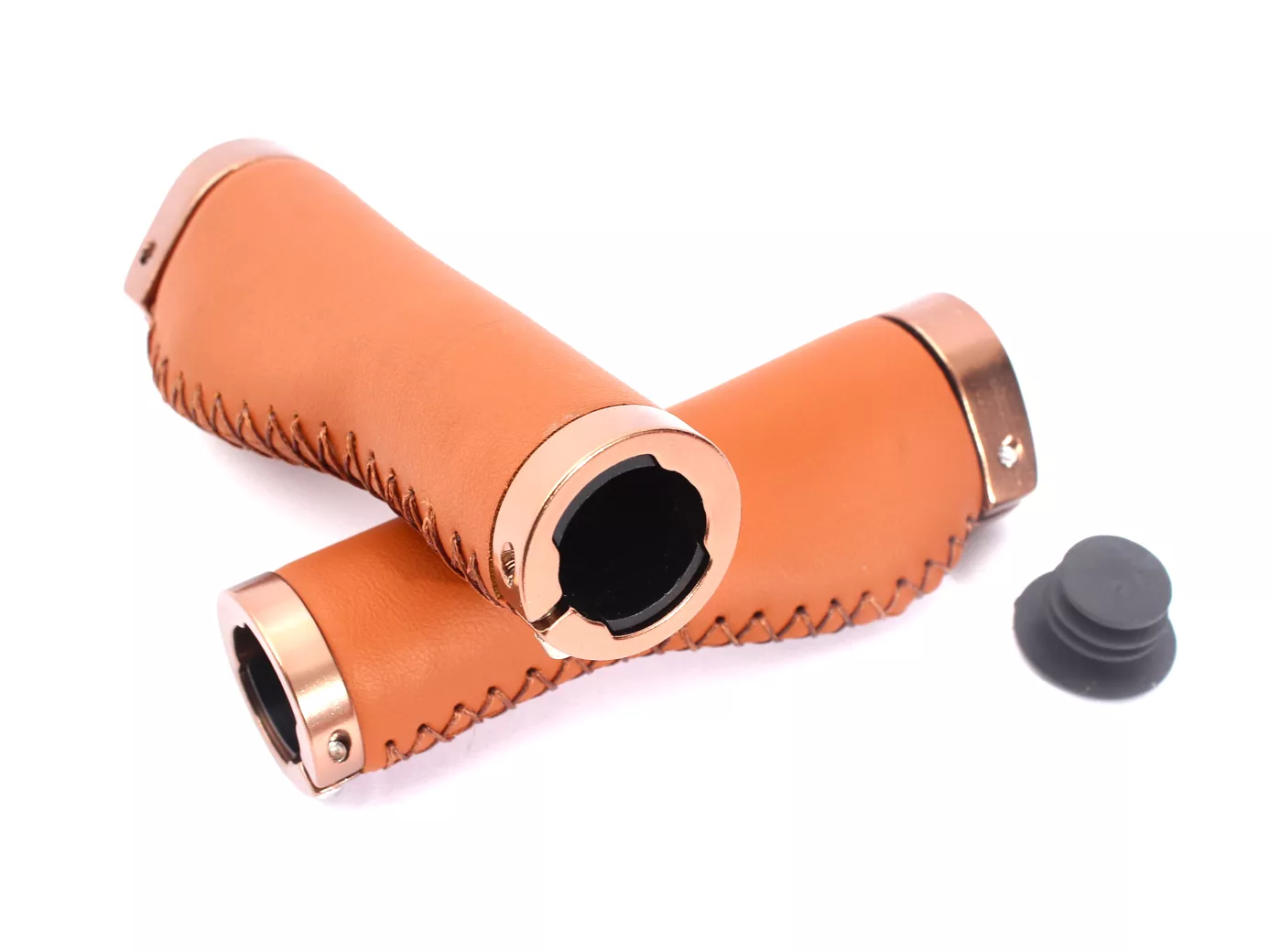 M-WAVE Cloud Buff Fix Bicycle Grips Brown