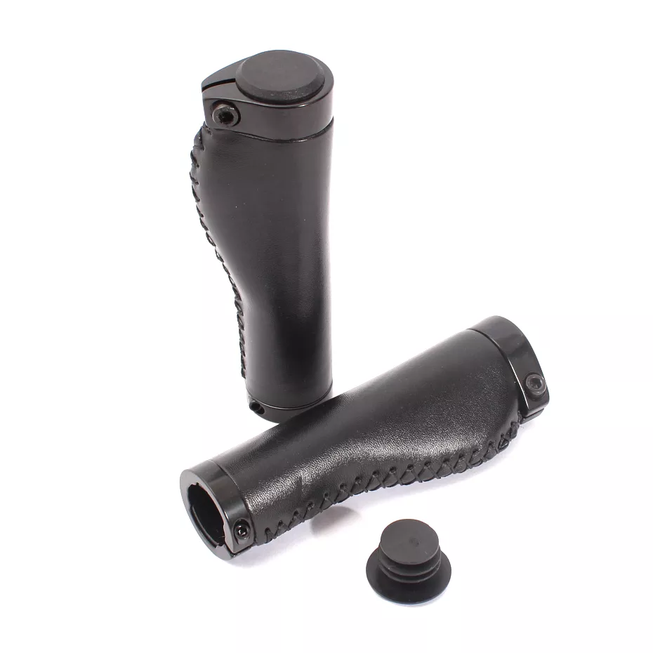 M-WAVE Cloud Buff Fix Bicycle Grips Black