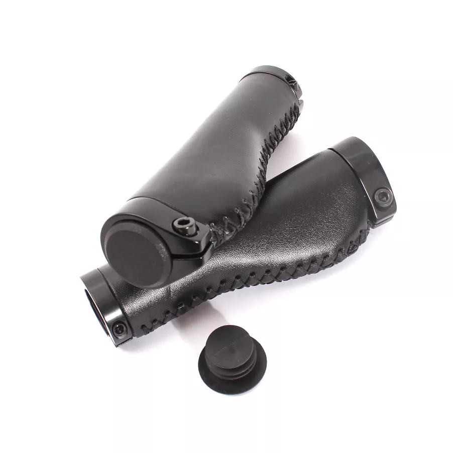 M-WAVE Cloud Buff Fix Bicycle Grips Black