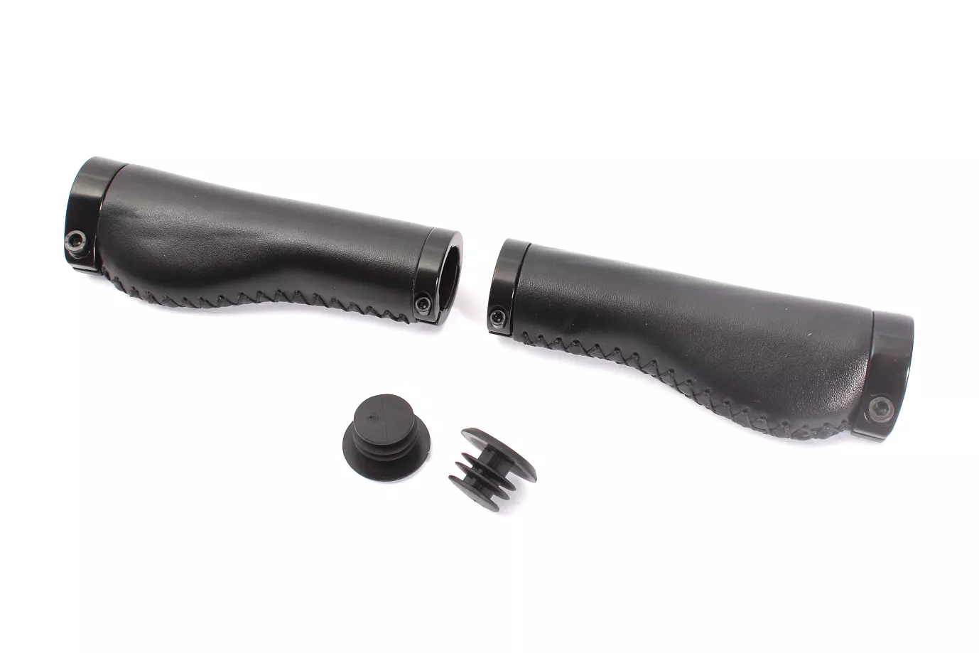 M-WAVE Cloud Buff Fix Bicycle Grips Black