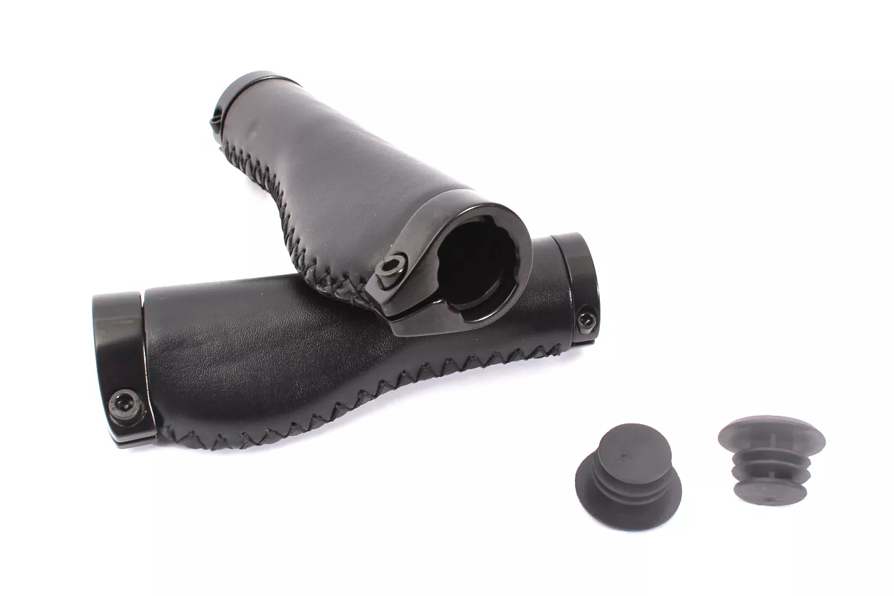 M-WAVE Cloud Buff Fix Bicycle Grips Black