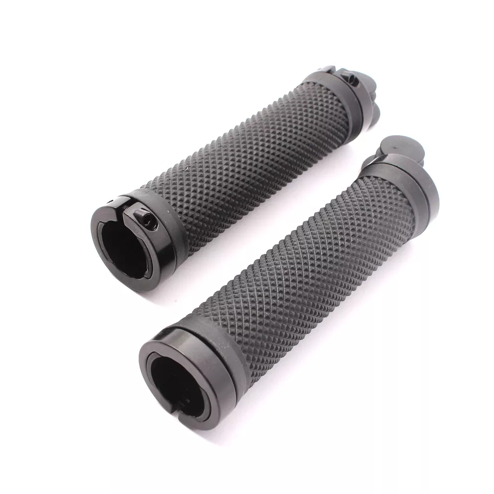 KHE Lock On BMX / MTB Bicycle Grips Black