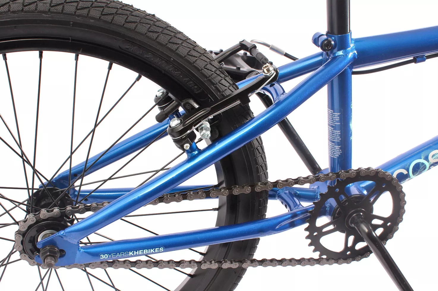 BMX bike KHE COSMIC 20 inch 11.1kg blue