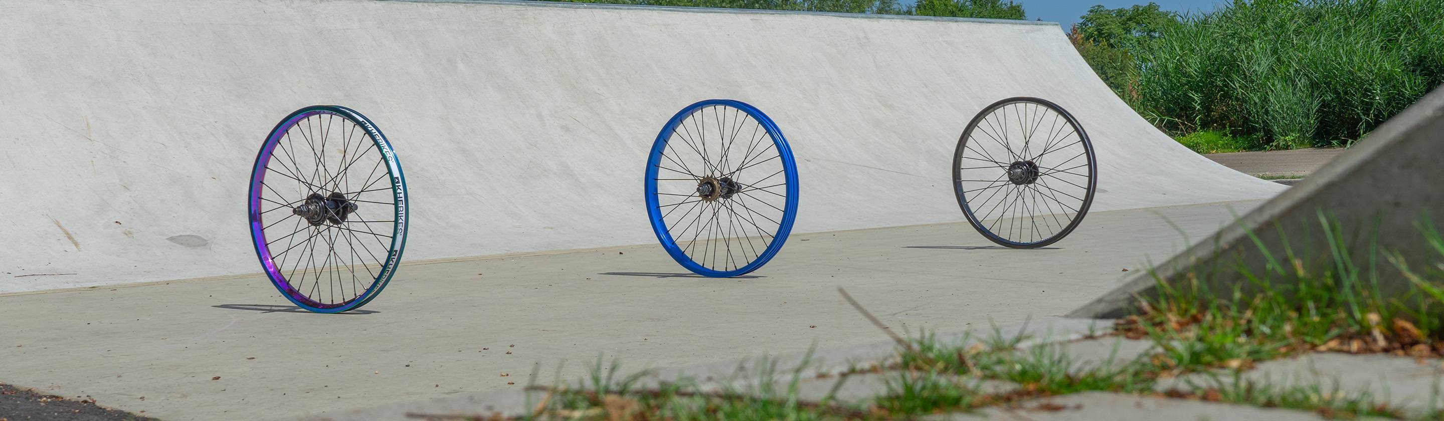 BMX Rear Wheels – Lightweight, Durable & Colourful